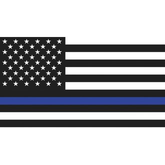 Whip Flag - Back The Blue