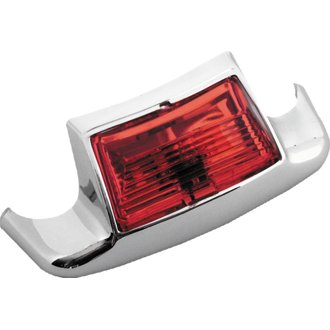 Bikers Choice 80-95 FLHT 86-95 FLST Rear Fender Tip Light Red Lens Replaces H-D 59658-79