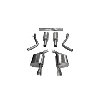 Corsa 2017-2020 Dodge Charger 5.7L V8 Xtreme Cat-Back Dual Rear Exit w/4.5in Polished Tips