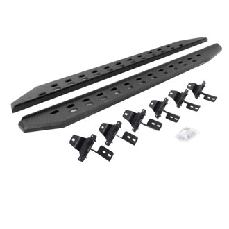 RB20 Slim Line Running Boards with Mounting Bracket Kit