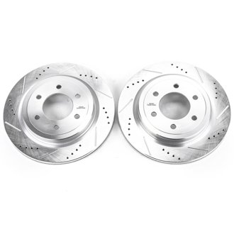 Evolution Performance Drilled And Slotted Rotor Pair
