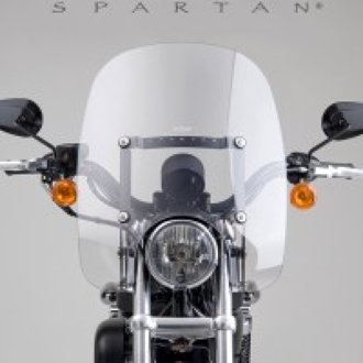88-22 Harley-Davidson XL 39 mm. Spartan Windshield 17 in. Narrow-Clear