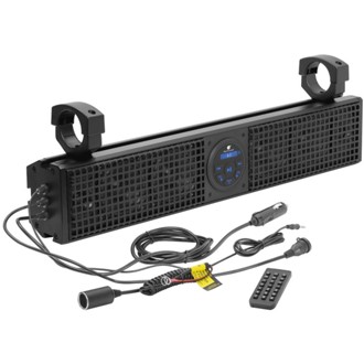 Systems Planet Audio UTV 26in Bluetooth Amplified Sound Bar USB 4in Speakers