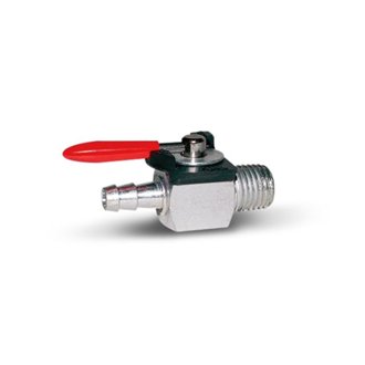 FUEL VALVE- 1/4 NPT & 1/4" BARB