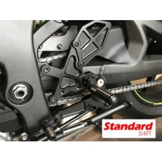 Vortex Racing 21-24 Kawasaki XZ-10R Ninja ZX1000 Rear Set- Black