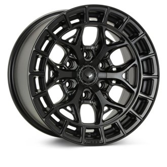 HFX-1 18x9 - 8x170 - ET0 - Deep Face - 125.1 - Satin Black Wheel