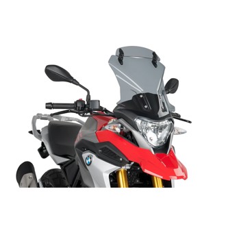 Touring Windshield With Visor Smoke