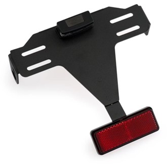 License Plate Holders Black