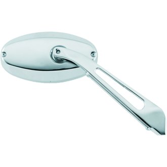 Ellipse Mirror Flat Glass Chrome