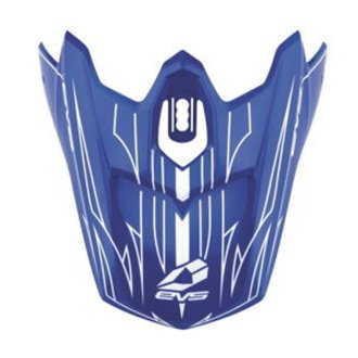 EVS T3 Pinner Visor - Blue/White
