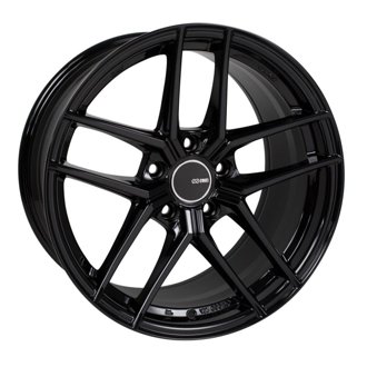 TY5 18x9.5 5x114.3 15mm Offset 72.6mm Bore Black Wheel
