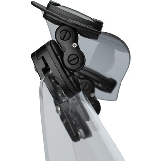 Multi-adjustable Visor Clip-on Smoke