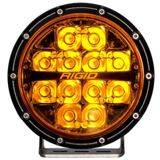 360-Series 6 Inch Spot with Amber PRO Lens - Pair