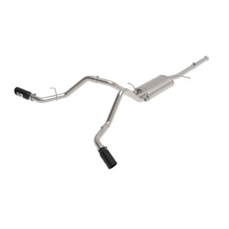 Apollo GT Series 3 IN Cat-Back Exhaust System w/ Dual Rear-Side Exit Black Tip