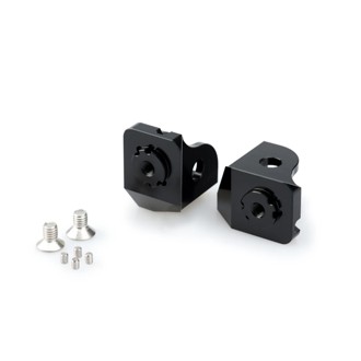 Adaptor Adjustable Rider Footpeg Black