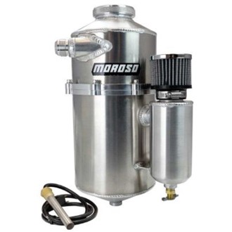 Drag Race 2 Pc 60/40 Split 16.5in Tall 7in Dia 7qt Dry Sump Tank