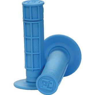 1/2 Waffle Grips - Neon Blue