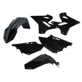 15-21 Yamaha YZ125/250/ 20-22 YZ125X/ 16-22 YZ250X Plastic Kit - Black