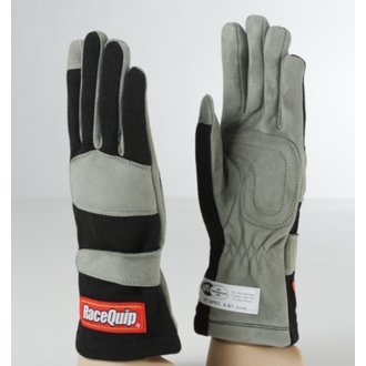 Black 1-Layer SFI-1 Glove - Small
