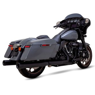 HD Dresser 17-22 Eliminator 400 Black Slip-On Exhaust