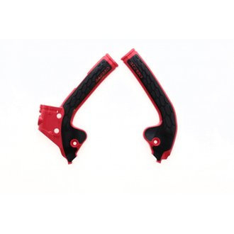 18-24 Husqvarna TC85/ SX85/MC85 Frame Guard X Grip - Red/Black