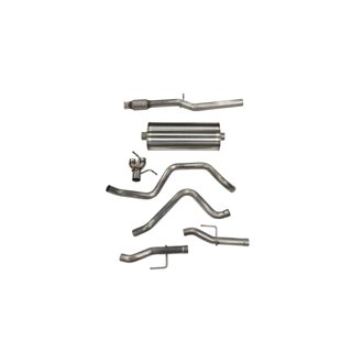 Corsa 19-23 Chevy Silverado /GMC Sierra 6.2L Crew Cab Stnd Bed (157in) Cat-Back Dual Rear No Tip
