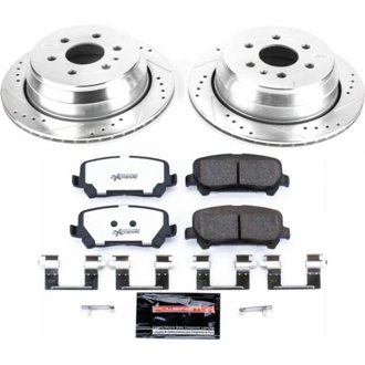 Z36 Truck and SUV Carbon-Fiber Ceramic Brake Pad and Drilled & Slotted Rotor Kit