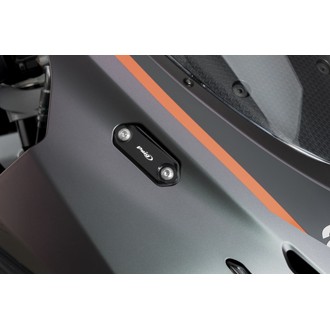 Rearview Mirrors Caps Black