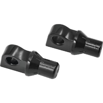 Peg Adapter Harley-Davidson Male Mount Black