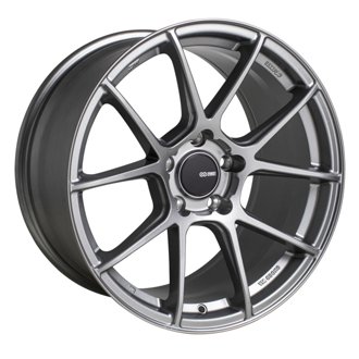 TS-V 18x8 5x114.3 35mm Offset 72.6mm Bore Storm Grey Wheel
