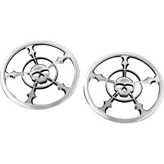 Zombie Speaker Grill 14-Up Touring Chrome