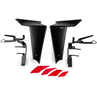 Naked Side Spoilers Red