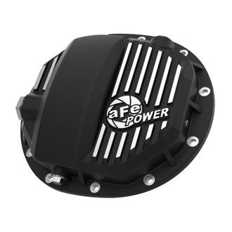 Pro Series AAM 9.5/9.76 Rear Differential Cover Black w/ Machined Fins