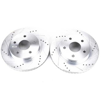 Evolution Performance Drilled And Slotted Rotor Pair