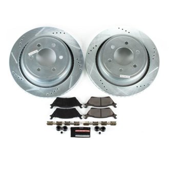 Z23 Daily Driver Carbon-Fiber Ceramic Brake Pad and Drilled & Slotted Rotor Kit