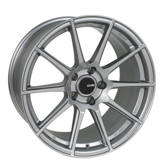 TS10 18x9.5 35mm Offset 5x114.3 Bolt Pattern 72.6mm Bore Dia Grey Wheel