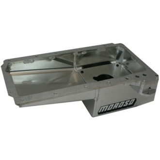 GM LS/02-15 COPO Camaro (w/Rear Sump) Fabricated Drag Race Baffled 7qt 7.5in Aluminum Oil Pan