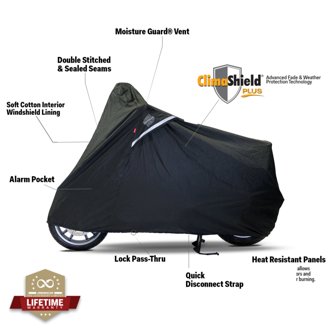 Scooter Weatherall Plus Cover Black - Large