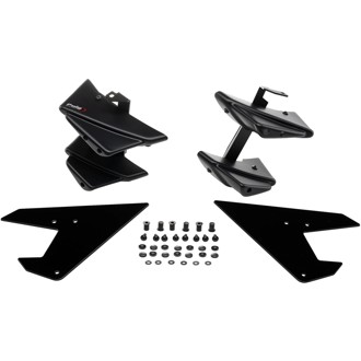 Naked Side Spoilers Black