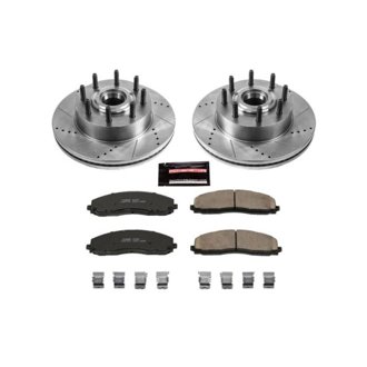 Z23 Daily Driver Carbon-Fiber Ceramic Brake Pad and Drilled & Slotted Rotor Kit