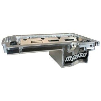 GM LV1 Rear Sump 6 in Deep Road Race Baffle Oil Pan