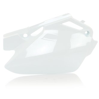 03-07 Honda CR85R Side Panels - White