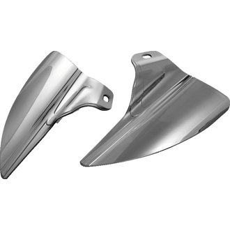 Saddle Shields Heat Deflectors 09-Up Touring Smoke