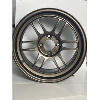 RPF1 15x8 4x100 28mm Offset 5 Hub Bore Bronze Wheel - 11.64Lbs (MOQ 40