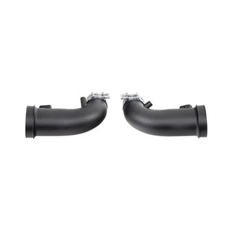 Corsa 24-25 Ford Mustang GT 5.0L Carbon Fiber Air Intake Ducts - Matte