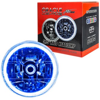 Pre-Installed Lights 5.75 IN. Sealed Beam - Blue Halo