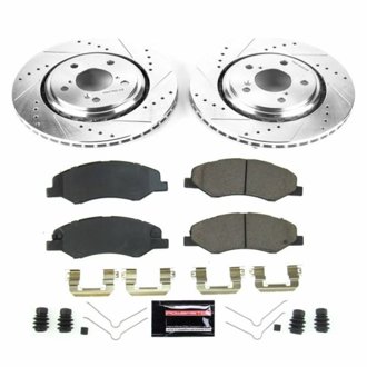 Z23 Daily Driver Carbon-Fiber Ceramic Brake Pad and Drilled & Slotted Rotor Kit