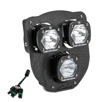 24-25 Husqvarna FE-S Triple S1 Hydra (D/C) LED Headlight Kit w/ Hi-Low Harness - Clear