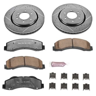 Z36 Truck and SUV Carbon-Fiber Ceramic Brake Pad and Drilled & Slotted Rotor Kit