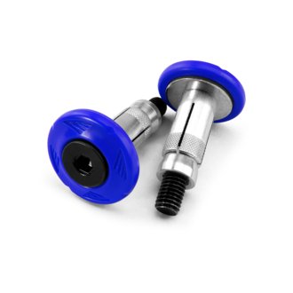 Grip Armor Bar End - Blue
